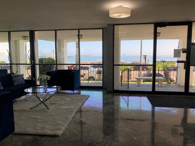 Main lobby, looking out to Ocean Blvd - 2601 E Ocean Blvd Unit 206