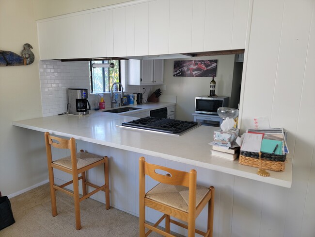 Open bright kitchen with stove, disheasher , refrigerator and plenty of cabinet space - 2007 Ruhland Ave