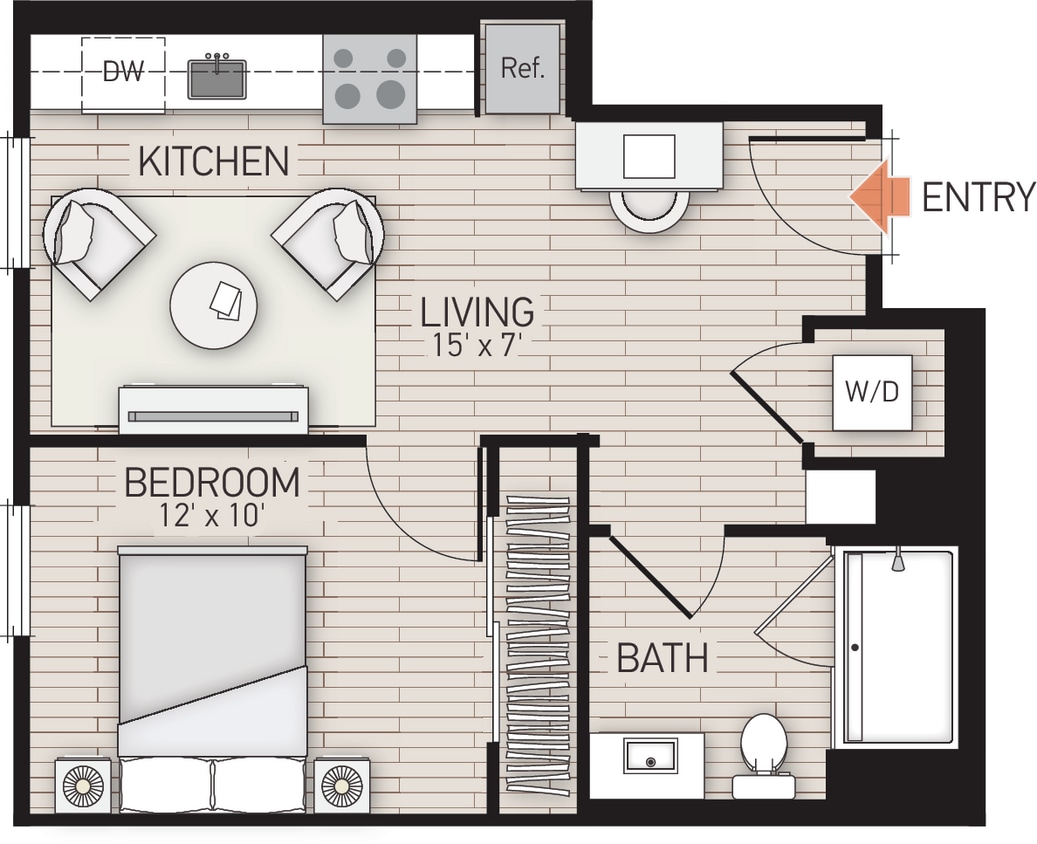 Floor Plan - Plan 105 - BRAND NEW