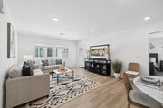 3BR, 2BA - 1,292SF - Living Room - Maison's Sierra