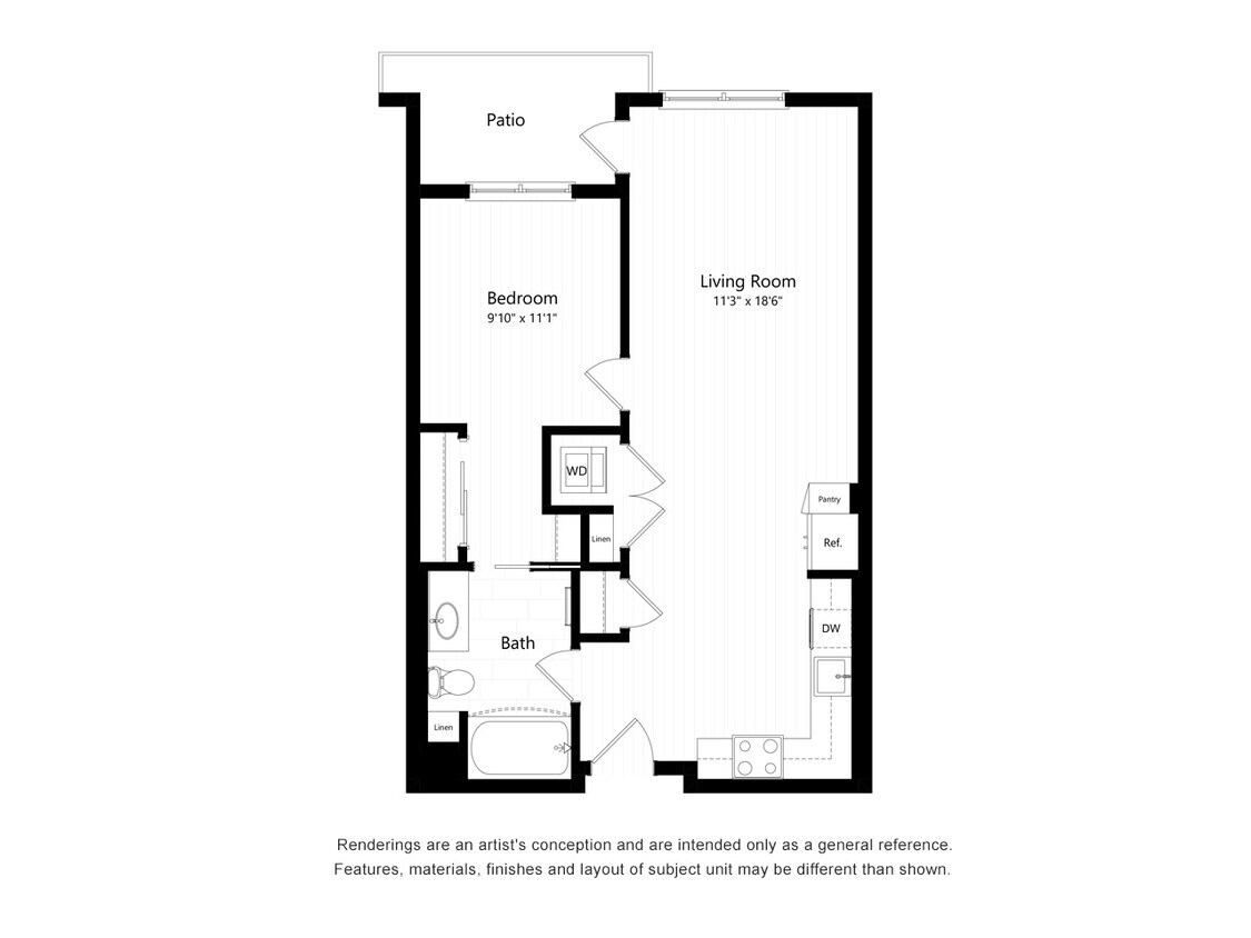 Floor Plan - 1-A1b
