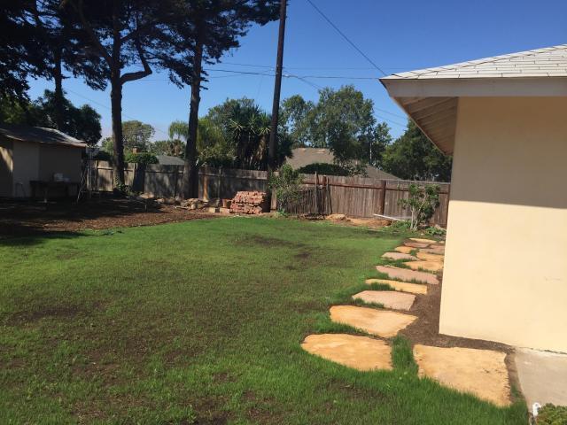 Backyard - 5587 Cathedral Oaks Rd