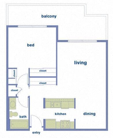 Floor Plan - 1D Renovation 2