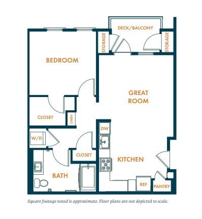 A2a: 1bed 1bath - A2A