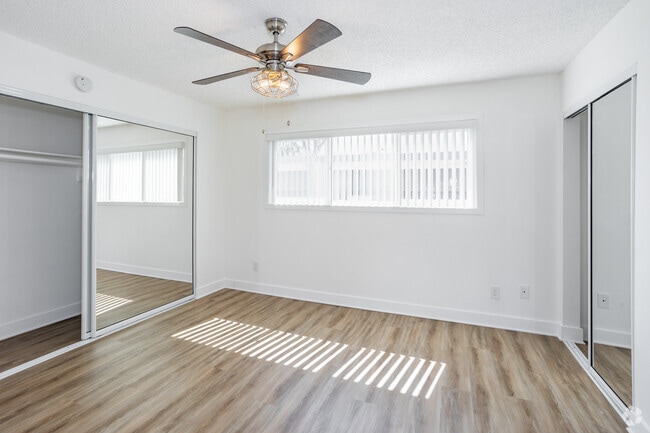 1BR, 1BA - 810SF - Bedroom - The Springs