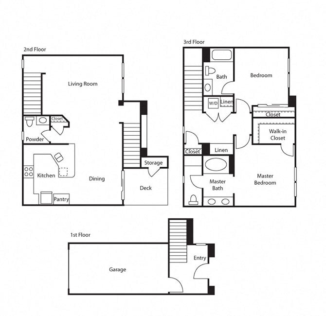 Floor Plan - B3 2x2.5