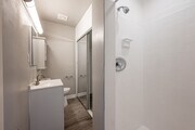 Studio - 365SF - Bathroom - Twin Palms Apartments