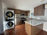 Kitchen with all new appliances installed and included. - 8409 Adoree St Apartment Unit Casita
