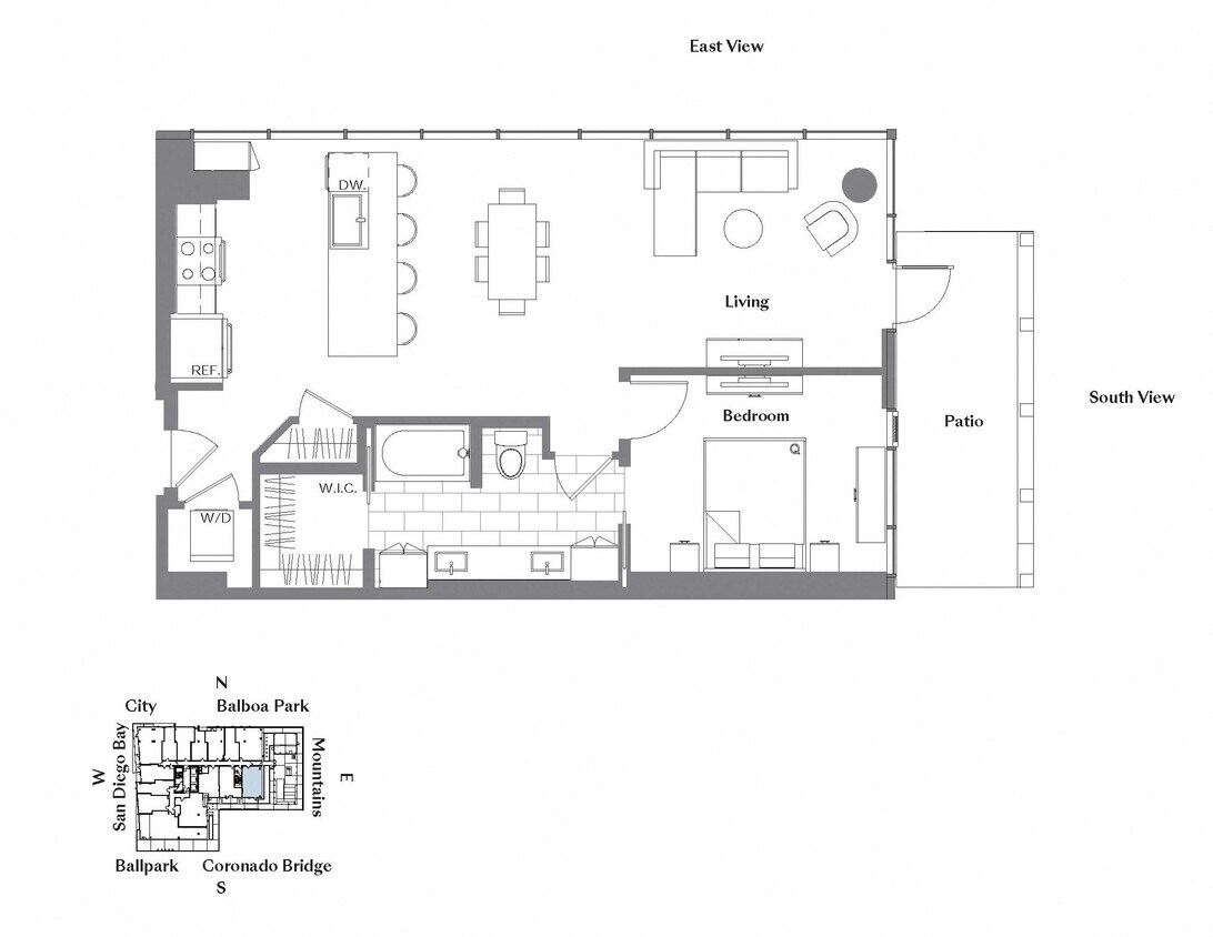 Floor Plan - 1J