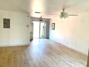 Open floor plan. Dining area with bay window - 11138 Aqua Vista St Townhome