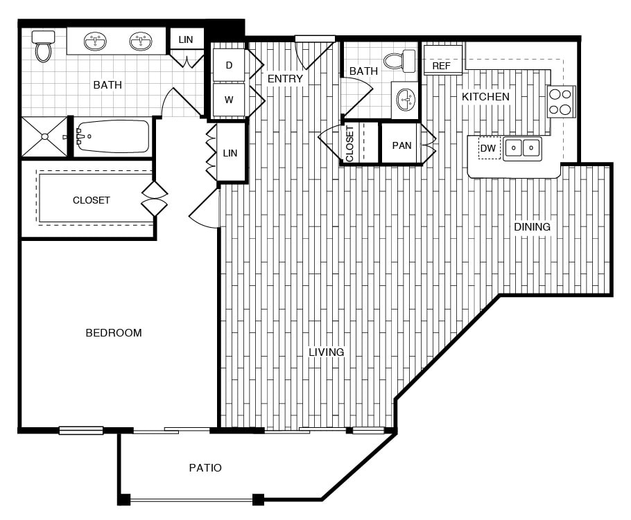 Floor Plan - J - Mykanos