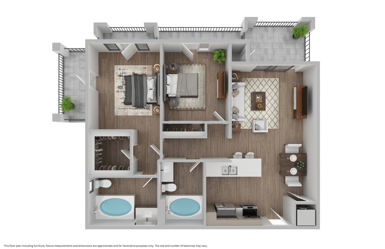 Floor Plan - The Green Room