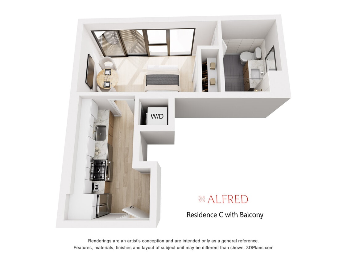 Residence C with Balcony - Residence C with Balcony