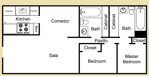 Floor Plan - Dusk