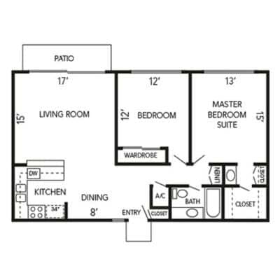 Floor Plan - Cottonwood