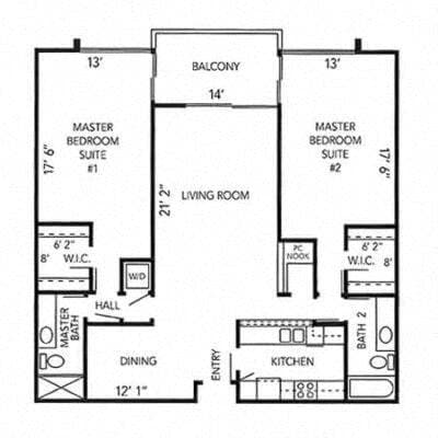 Floor Plan - Plan D