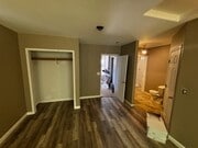 Bedroom showin closet , doorway onright to separate vaneity area then to bathroom - 1814 Pacific Beach Dr