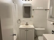 Studio Bathroom - 1319 14th St Apartments Unit E