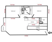 Floor plan - Corinth Apartments