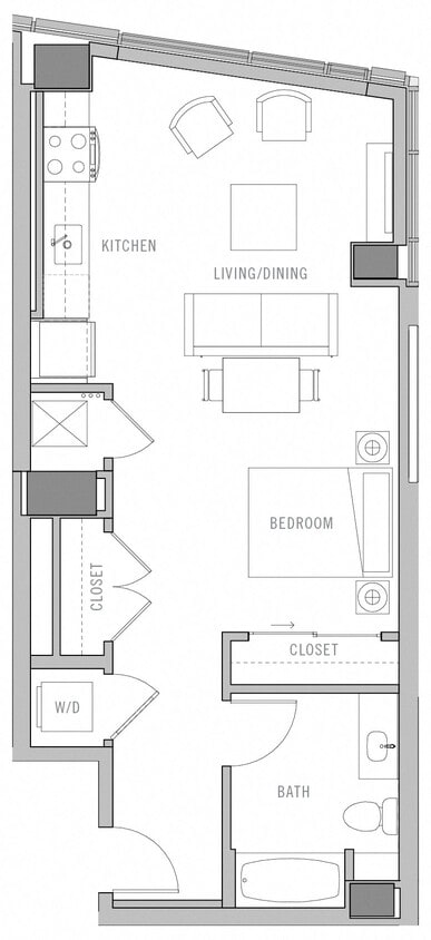 Floor Plan - Studio-A