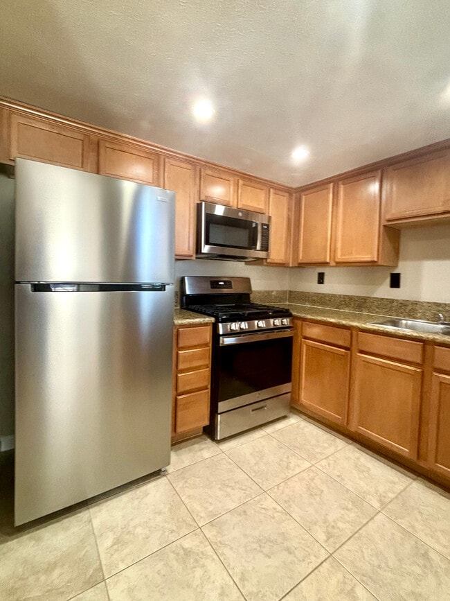 Stove and Microwave - 1339 Massachusetts Ave Unit 101