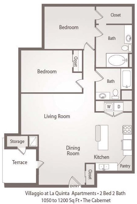 Cabernet - 2 Bedroom - Cabernet
