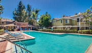 Take a dip in one of our three heated pools - Island Club