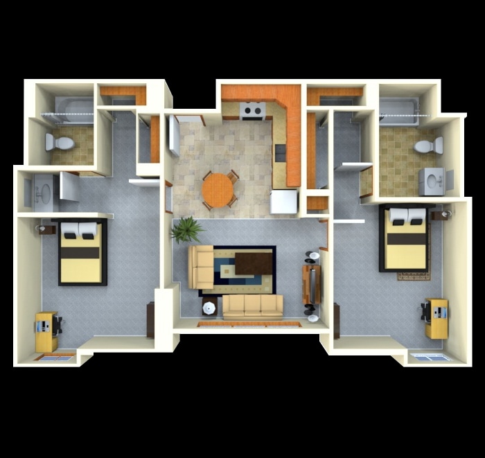 2BR/2BA - 2b
