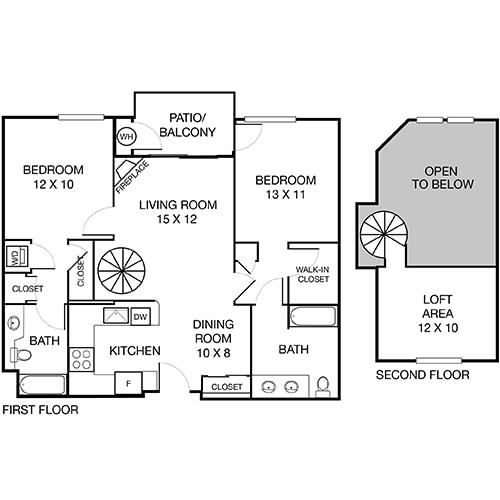 Floor Plan - Tuscany Loft Premier