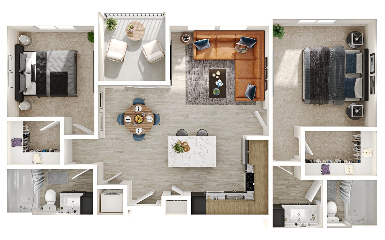 Floor Plan - Plan 4C