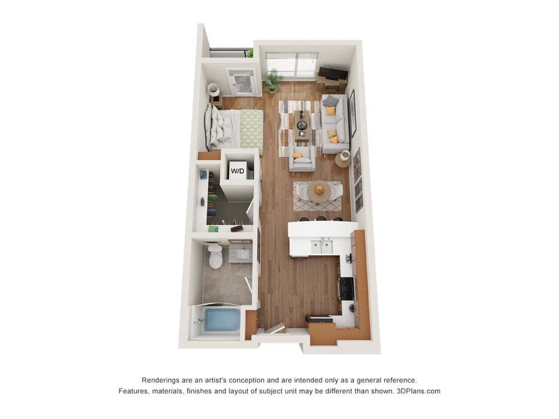 0x1A - Studio Floor Plan - 0x1A
