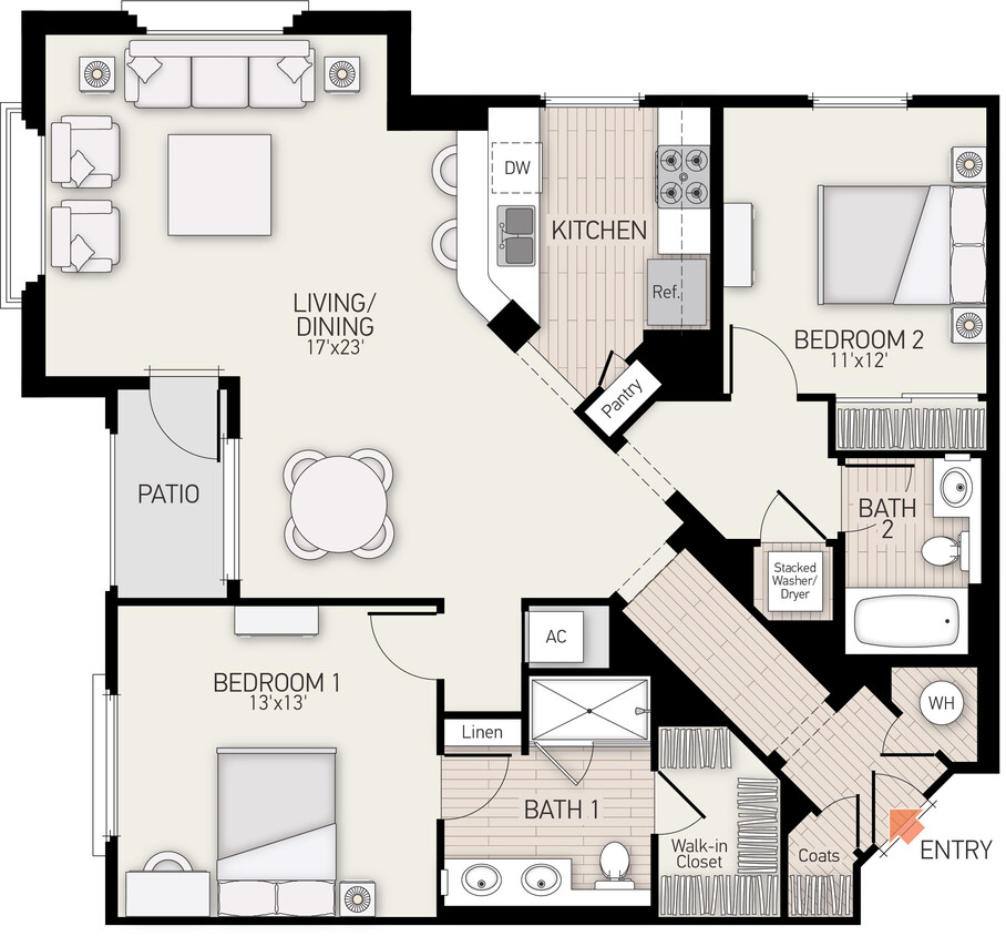 Floor Plan - Cambria - Plan 26