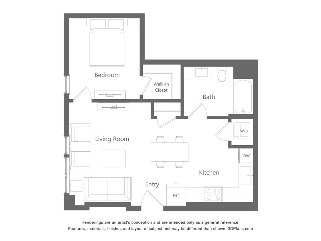 1B - 1B - 1 Bedroom