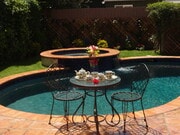 Enjoy breakfast outside by the pool - 14024 Peach Grove St