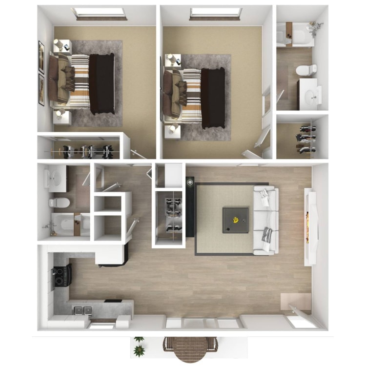 2x2_Allure_447943.png - 2 Bed 2 Bath A