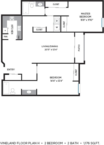 Floor Plan - H Floor Plan