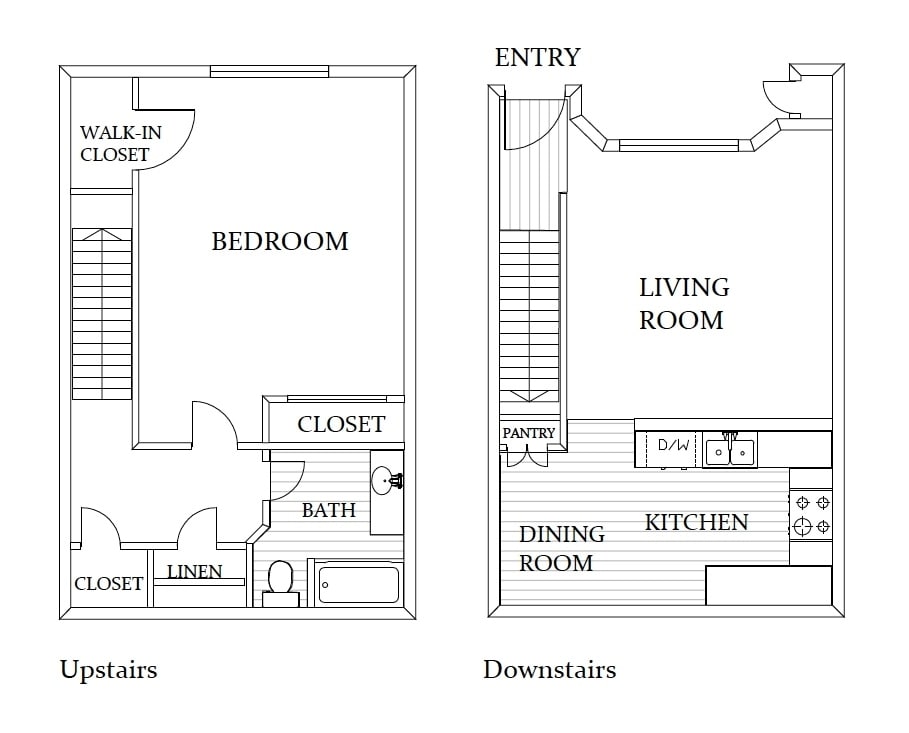 1BR/1BA - One Bedroom