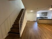 Living Room/Stairs - 1619 N Avalon Blvd Townhome