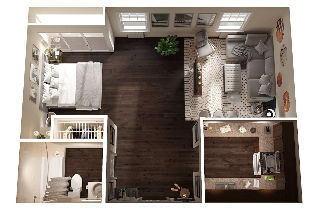 Floor Plan - Studio Style A