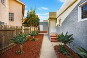 Walkway to back units - 1941 Olive Ave Apartments