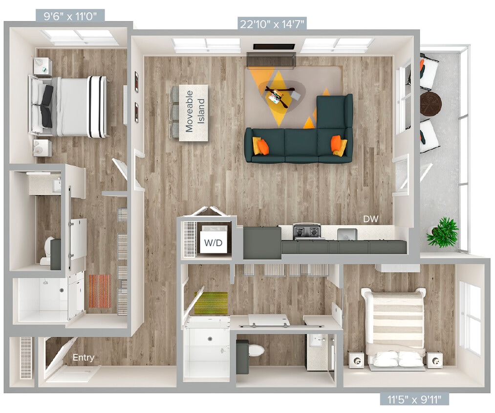 Floor Plan - BM04-1018-1069