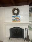 decorative fireplace(can be used with candles) - 7073 Mewall Dr House