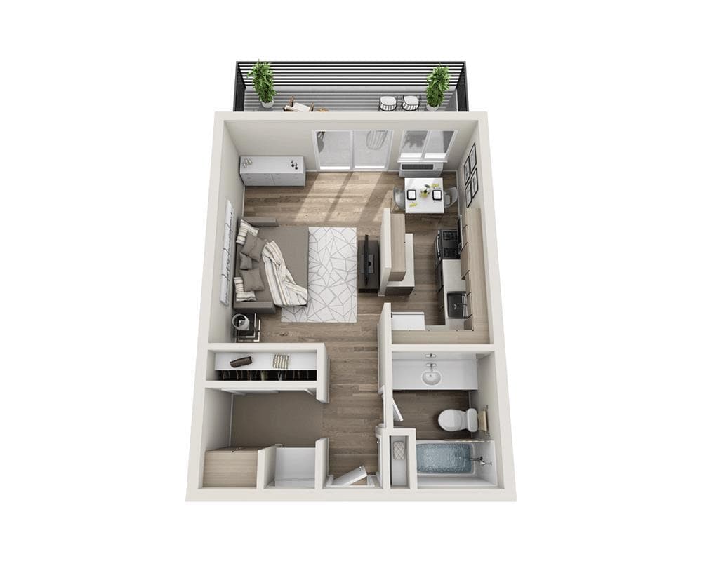 Floor Plan - Plan E1A
