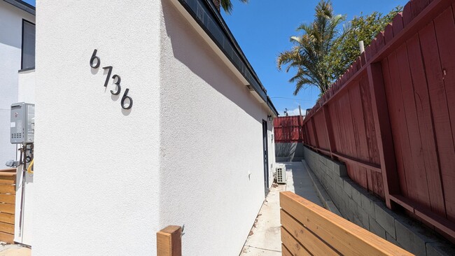 Photo - Fenced Private Yard in Newer Build Studio Home for Rent, Available Immediately Unit 6736 Thomson Court