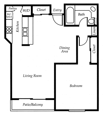 Floor Plan - San Dimas