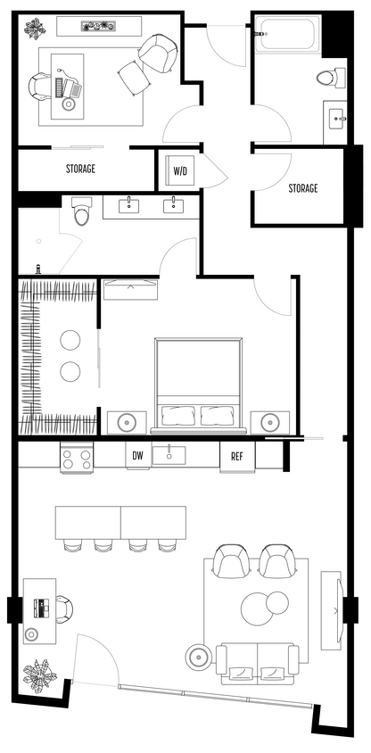 Floor Plan - LIVE WORK FOUR