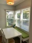 Wood window shades throughout - 1348 Manhattan Beach Blvd Apartment Unit B - back