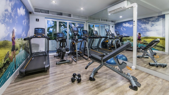 Stay fit in our well equipped fitness studio. - Alister Sherman Oaks