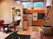 Partial: Living room, Loft stairs & Kitche - 8567 Walnut Dr Unit Guesthouse