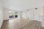 3BR, 2BA - 1100SF - Living Room - San Gabriel Villa